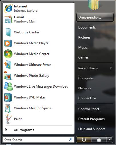 Start Menu Skinning