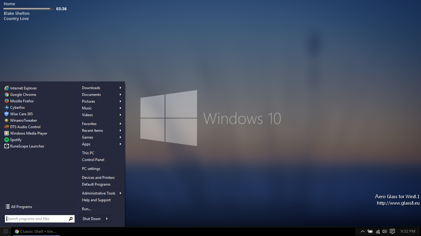 classic shell taskbar texture not stretching classic shell taskbar texture not stretching